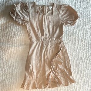 Gibson Latimer Beige Textured Dress